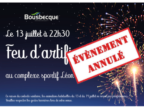 Feu d&rsquo;artifice annulé