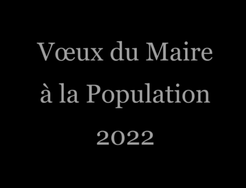 Vœux de Monsieur le Maire à la Population