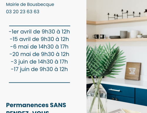 Permanences logement Avril Mai Juin 2026