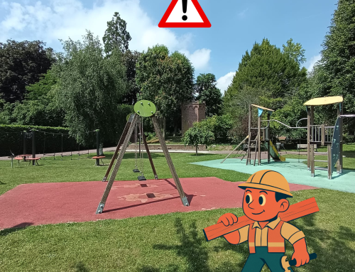 Fermeture Aire de jeux parc mairie